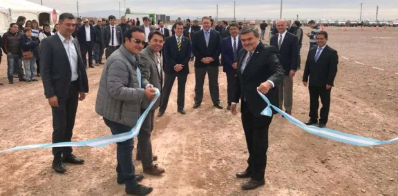 Se inauguró la base de Nalco Champion en Añelo | Neuquen Informa