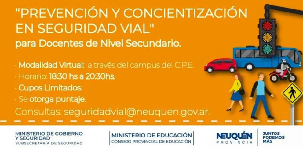 Curso de prevención y concientización en seguridad vial para docentes ...
