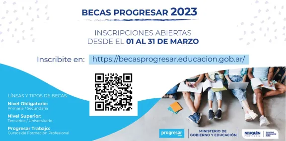 Abren las inscripciones para las Becas Progresar | Neuquen Informa