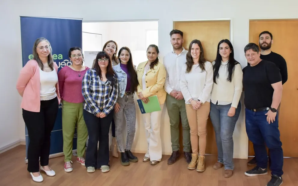 Se reunieron los referentes de Emplea Neuquén de cada localidad de la región Confluencia.