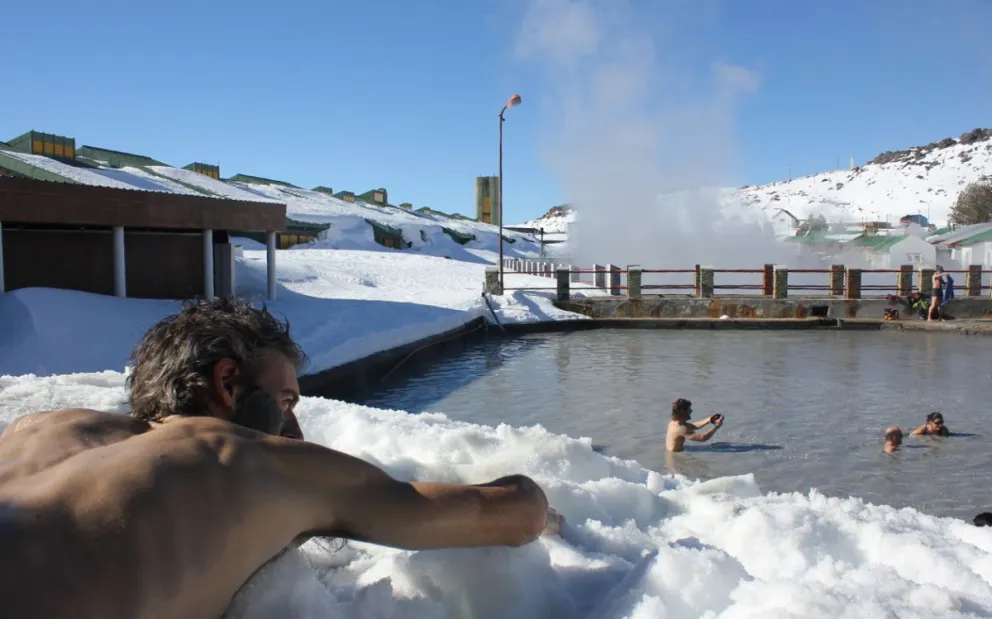 Llegaron 300 visitantes de todas partes del país para disfrutar de una experiencia única en las Termas de Copahue.