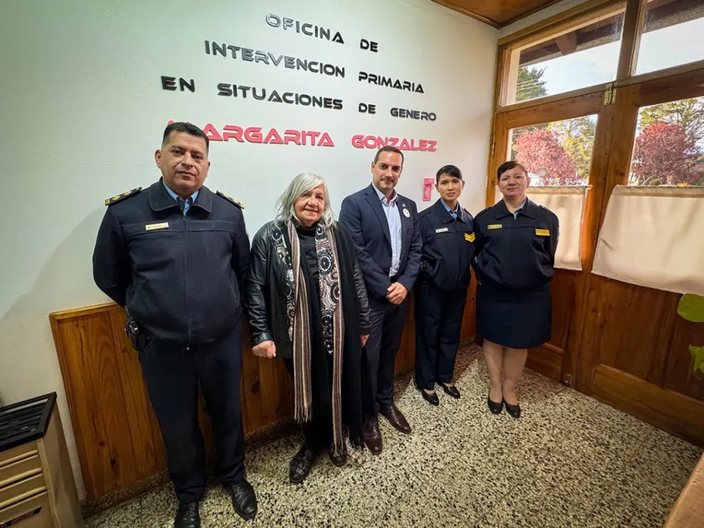 Inauguran oficina de intervención primaria en situaciones de género en Aluminé