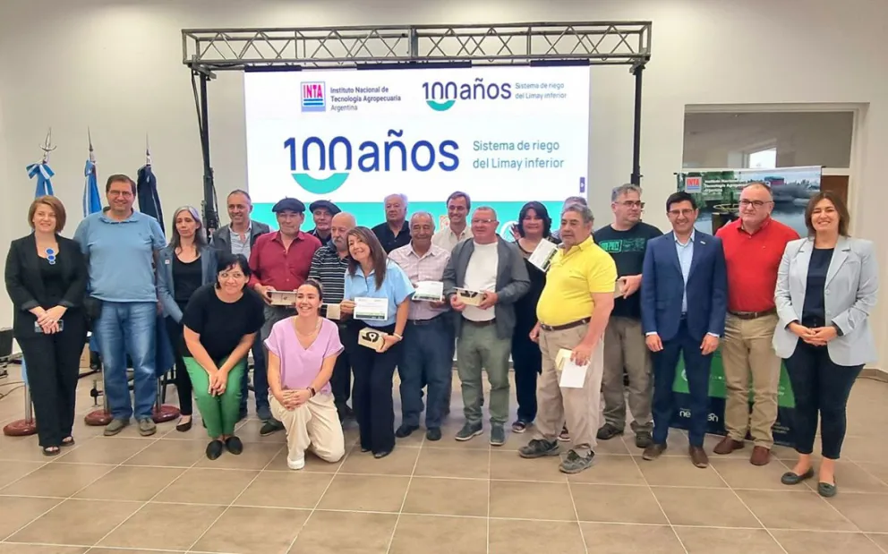 Personas asociadas a la gestión, el funcionamiento y el uso del sistema de riego Limay Inferior.