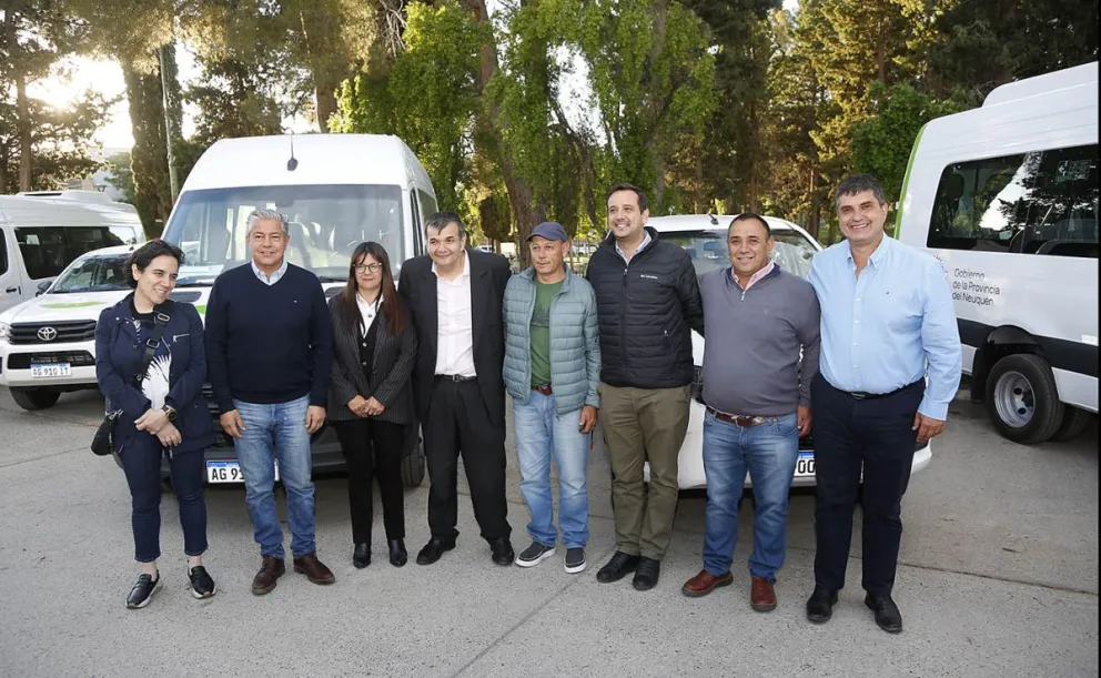 La Provincia reforzó la flota vehicular de siete localidades