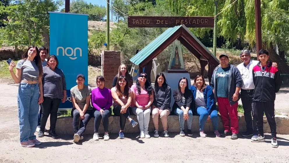 Los participantes, en instalaciones del Quincho del Camping Municipal.