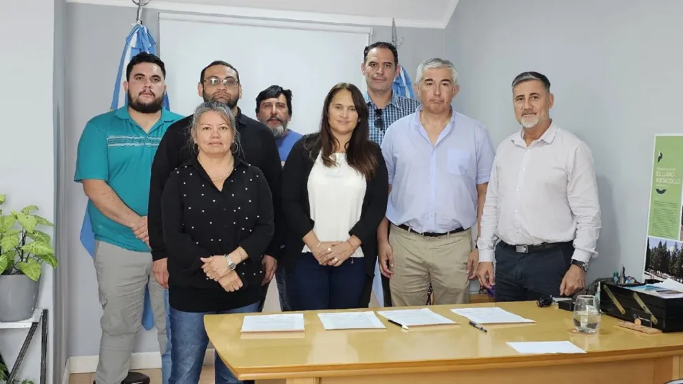 La reunión se realizó en Andacollo.