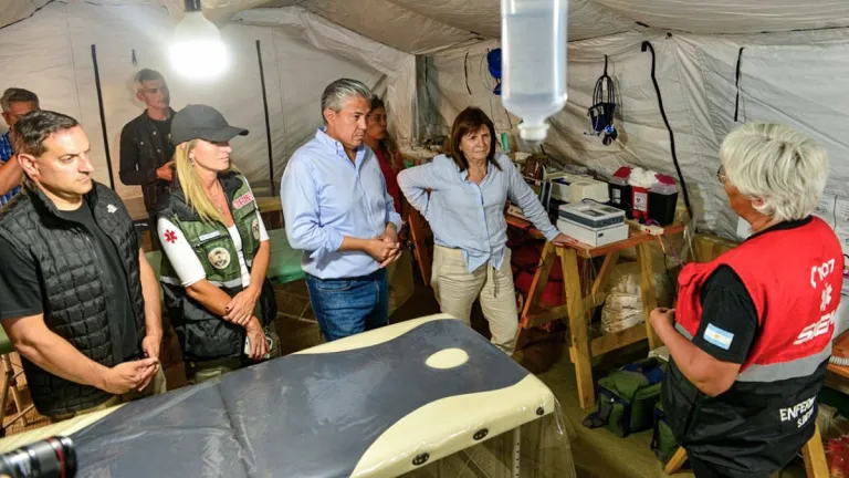 Figueroa y Bullrich destacaron la labor de los brigadistas