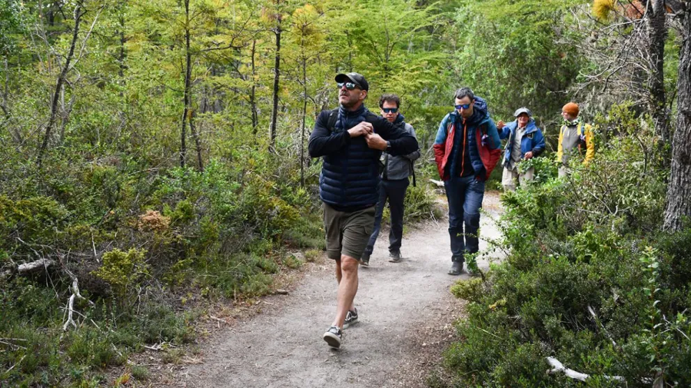 Comisión francesa recorrió Villa La Angostura y Villa Traful