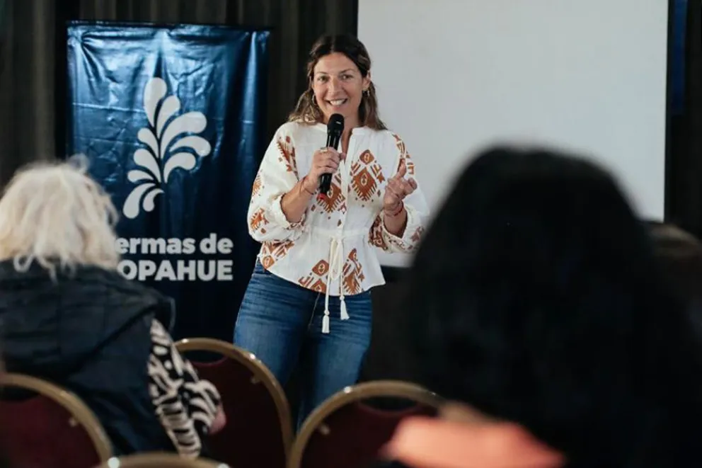 La pediatra Mónica Pálizas, directora general de Medicina Termal del Ente Provincial de Termas.