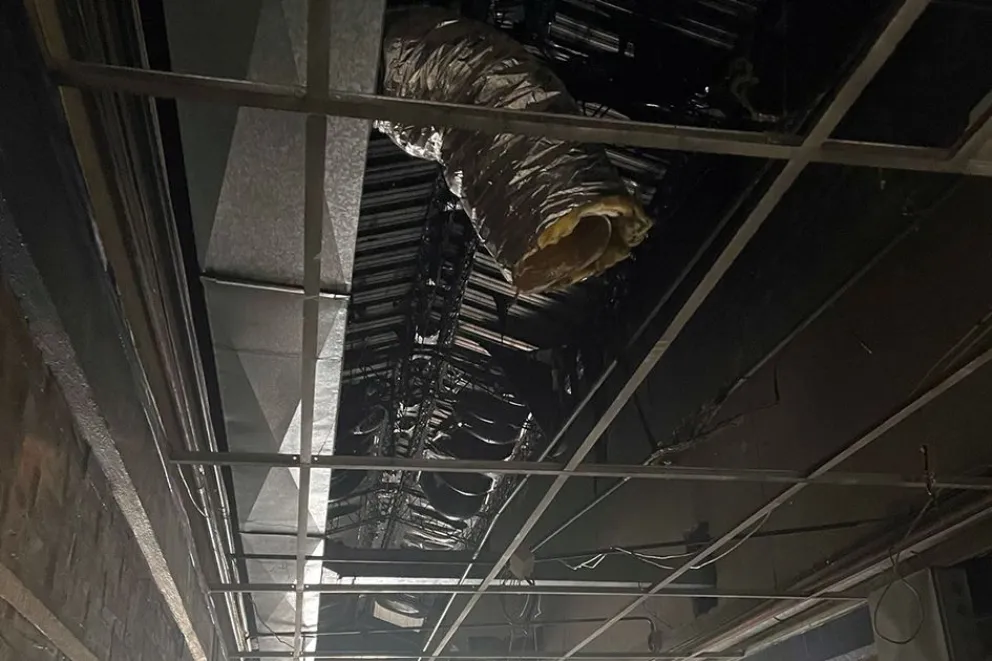 Se realizó la denuncia penal por el incendio de la Escuela Primaria 342 