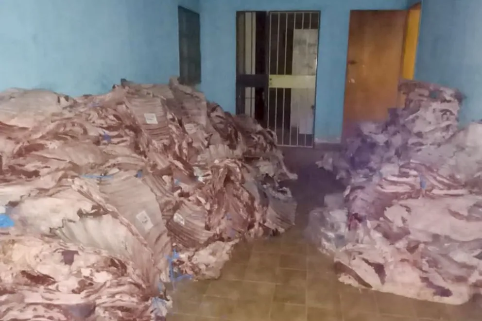 Decomisaron toneladas de carne no apta para consumo 