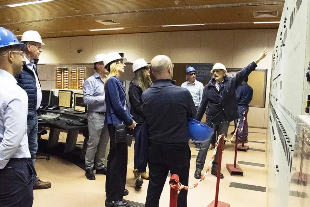 La canadiense Candu Energy visitó la Planta Industrial de Agua Pesada