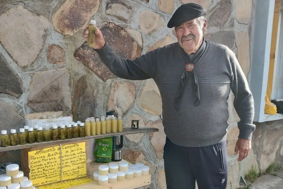 Don Pedro, en inmediaciones del complejo termal de Copahue.