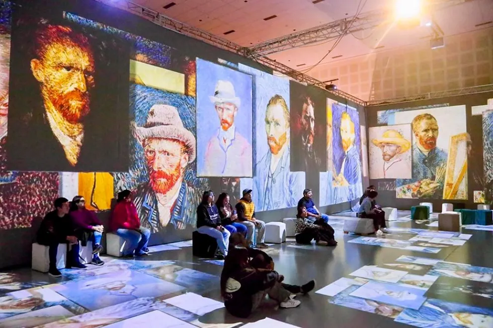 La muestra estuvo expuesta en el Centro de Convenciones Domuyo.