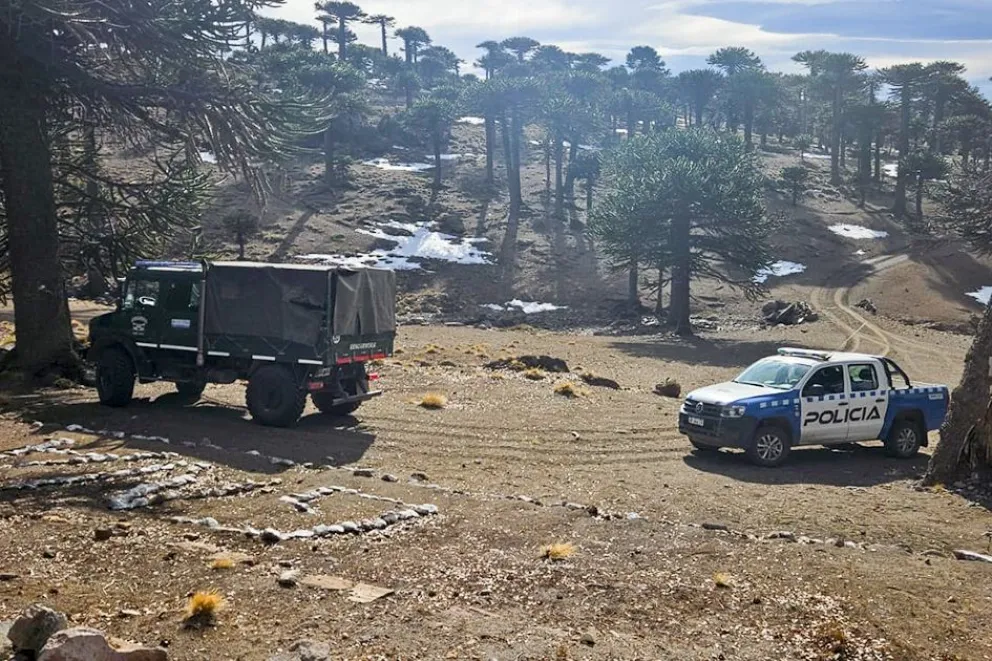 Chenque Pehuén es zona de trashumancia y está cerca de la frontera.
