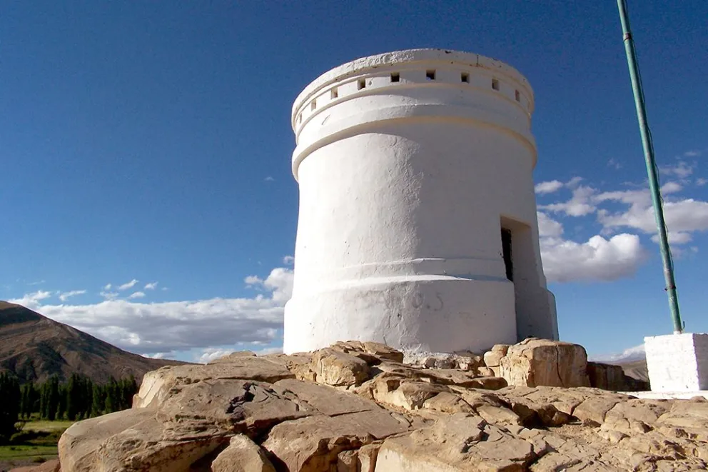 El Torreón, un ícono del Alto Neuquén. 