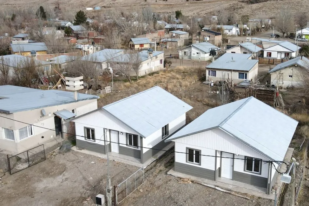 Recta final en la ejecución de viviendas en Las Coloradas