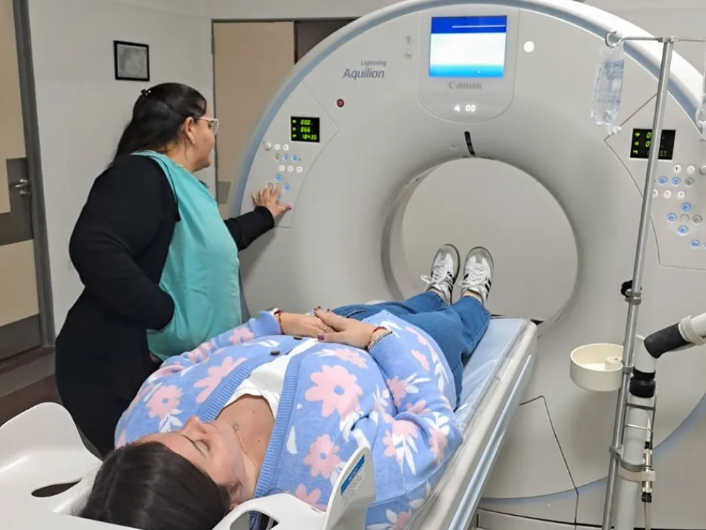El nuevo tomógrafo del Hospital Heller está en funcionamiento