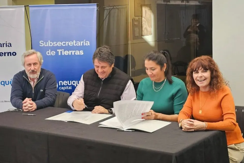 El convenio fue suscripto hoy por municipio y provincia.