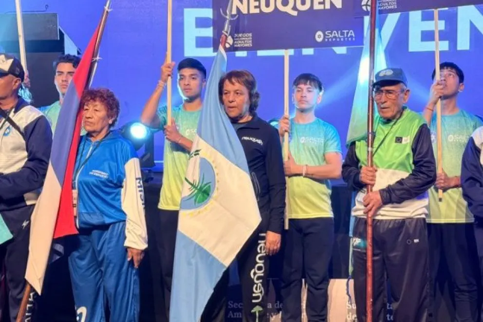 Neuquén comienza su camino en los Juegos Evita de Adultos Mayores