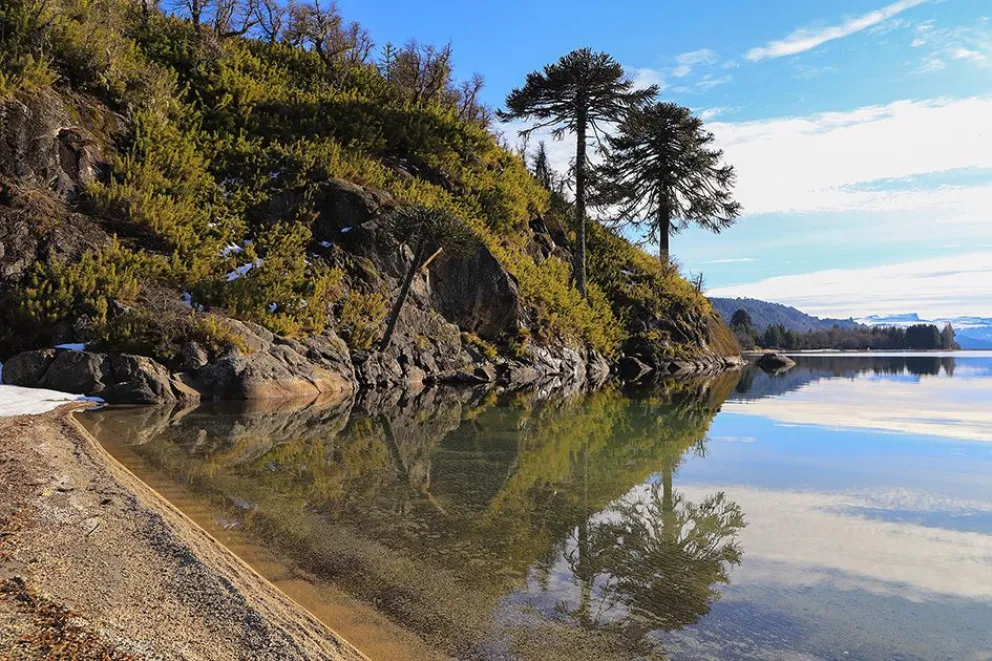 El lago Moquehue será escenario de la competencia.