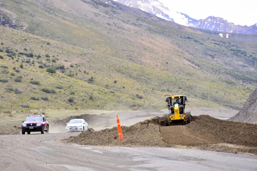 Remediación de la ruta provincial 43: se avanza con el asfalto en un tramo inestable