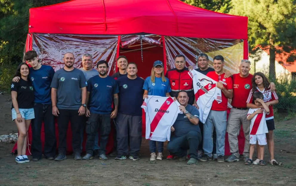 Operativo de seguridad y emergencias por el arribo del plantel de River