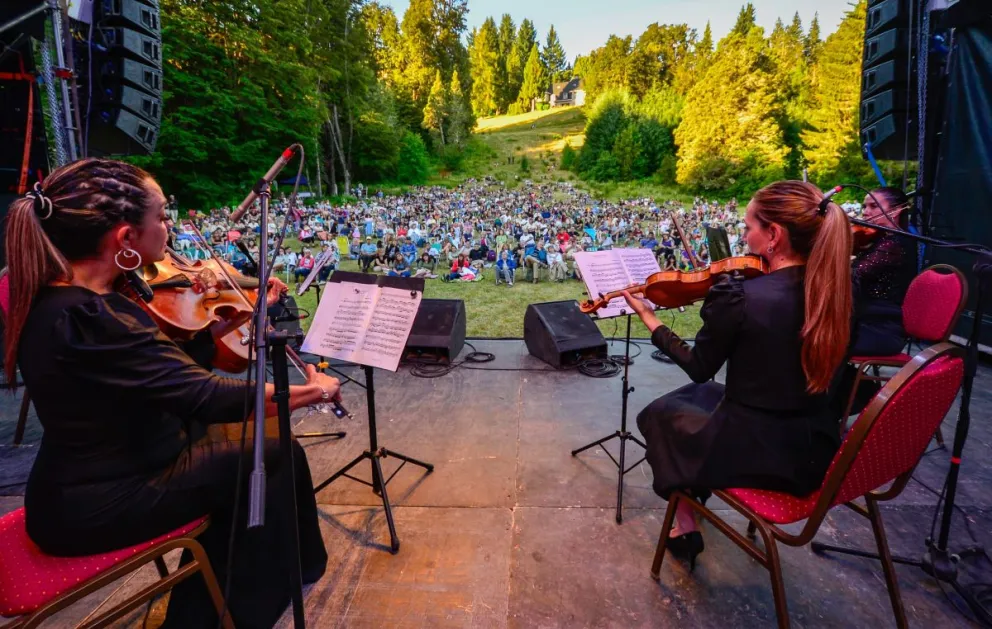 Los jardines del Messidor fueron el escenario de un gran concierto 