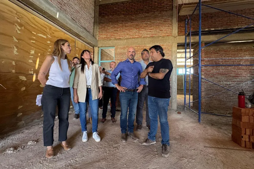 A buen ritmo se desarrolla la ampliación de la EPET 15 de Zapala