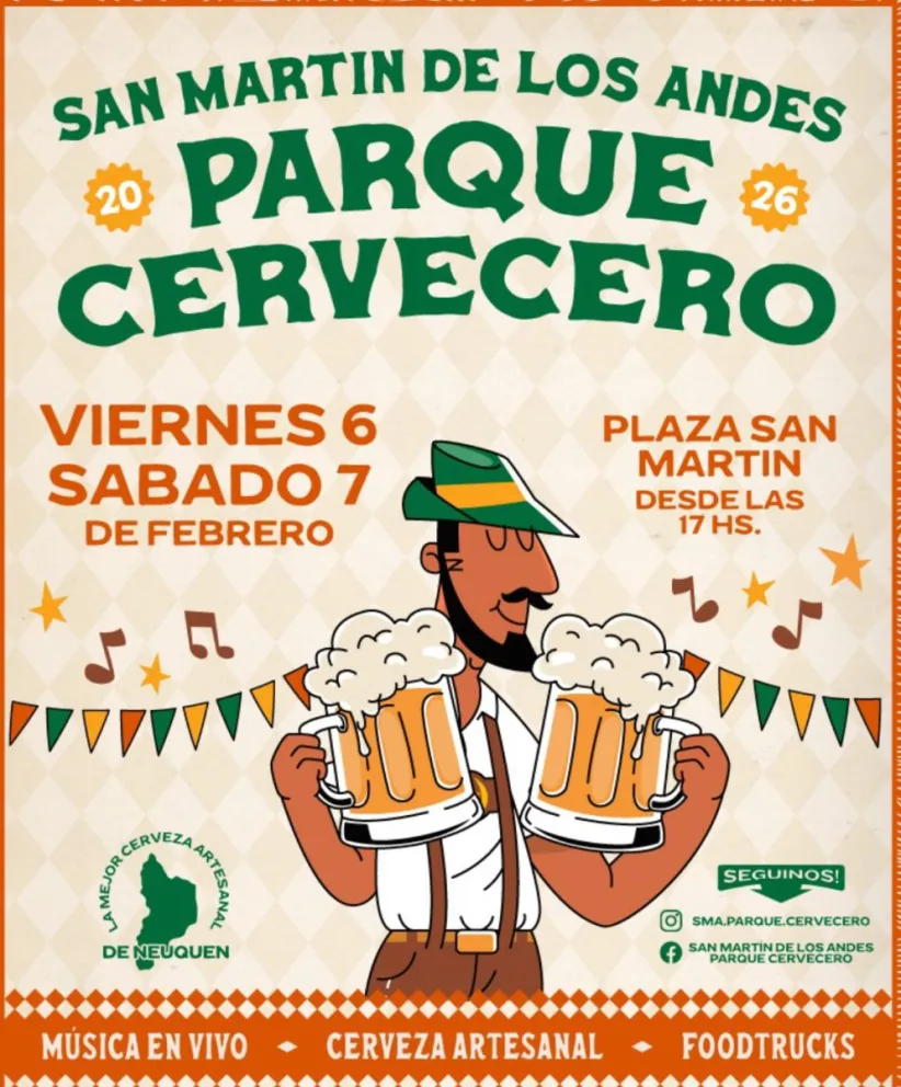Se viene la sexta edición de la fiesta del Parque Cervecero