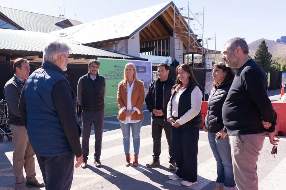 La ampliación del aeropuerto Chapelco avanza sin interrupción de servicios