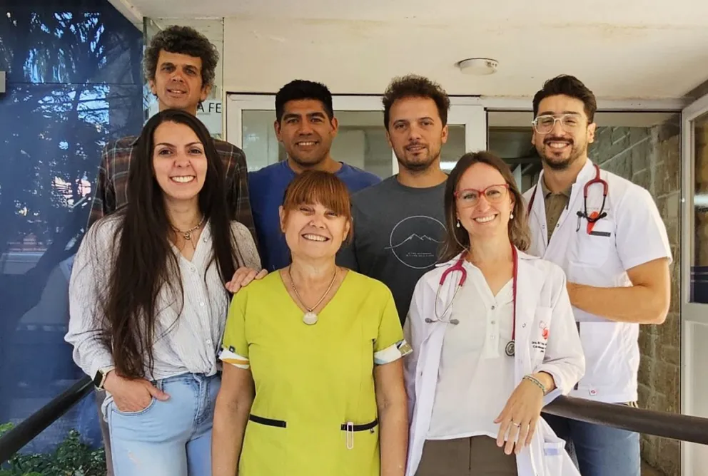 Orgullo. El equipo Cardiólogos infantiles y Cirujanos cardiovasculares infantiles del Castro Rendón.