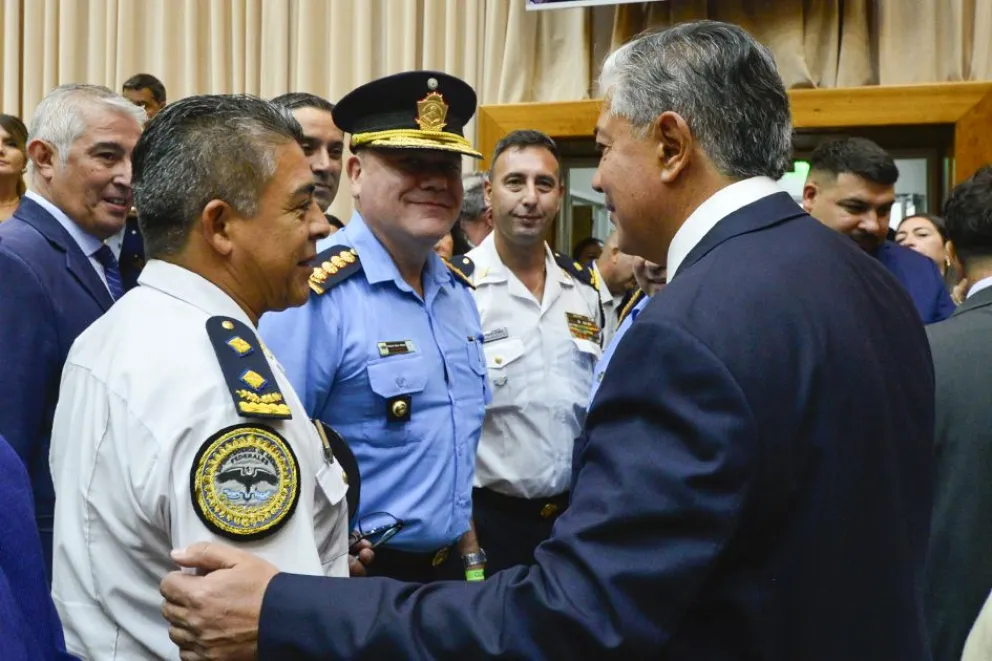 Seguridad fue uno de los ejes del discurso del gobernador en la Legislatura.