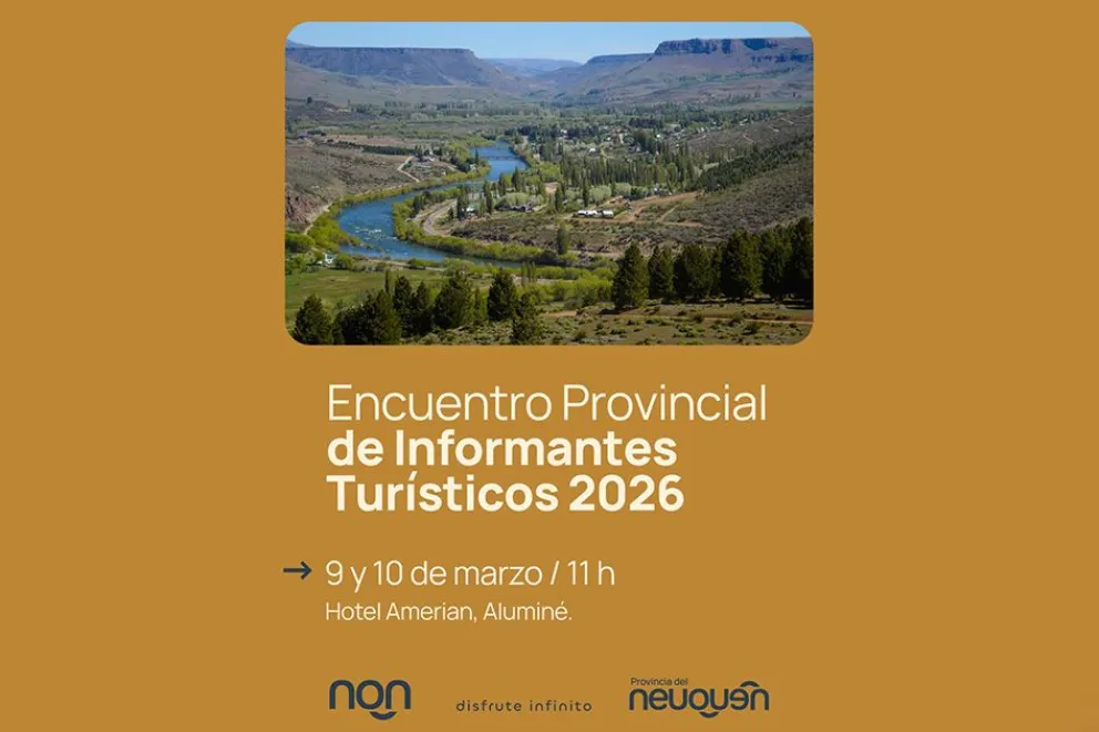 Aluminé será sede del Encuentro Provincial de Informantes Turísticos
