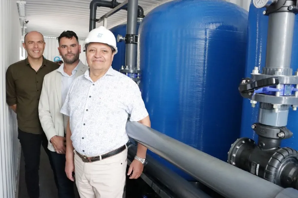 Provincia adquirió módulos para garantizar la potabilización del agua