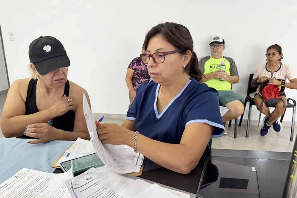 Se aplicaron 3.206 dosis en el primer día de la Campaña de Vacunación Antigripal