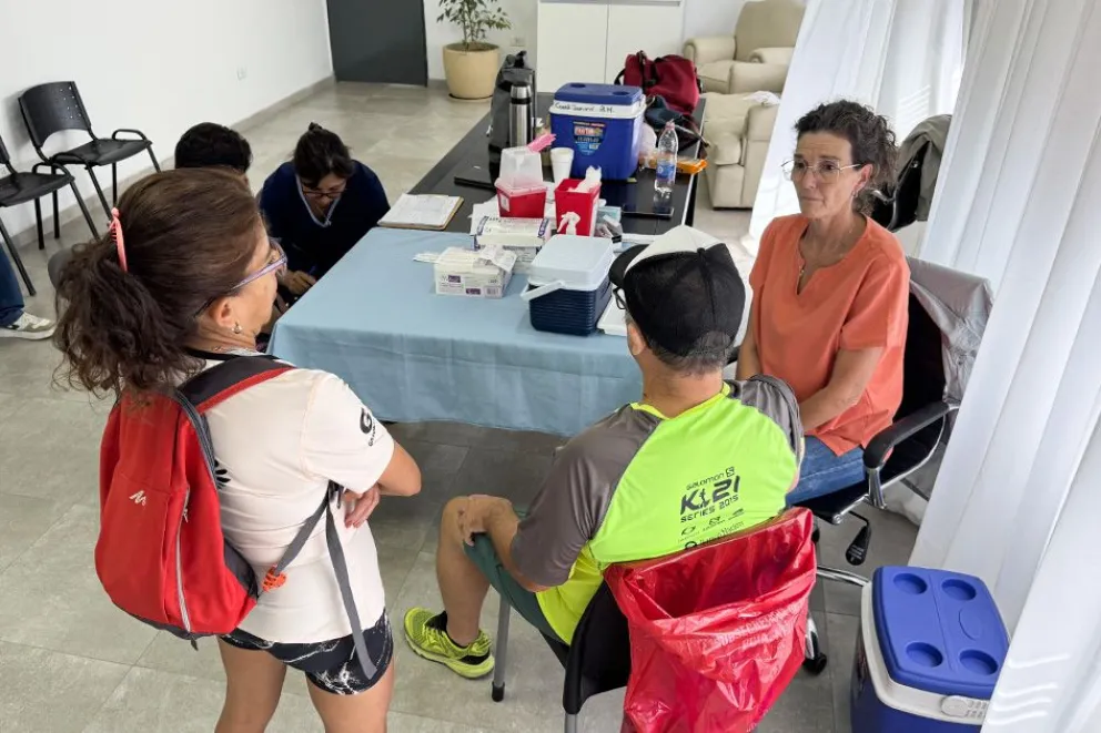 Se aplicaron 3.206 dosis en el primer día de la Campaña de Vacunación Antigripal