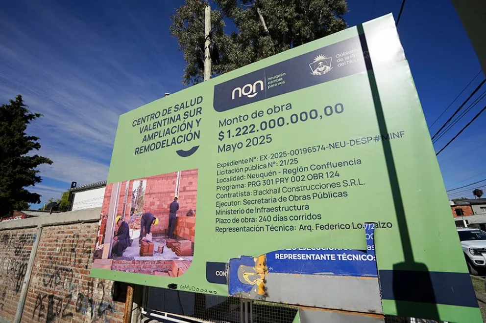 Atención garantizada en Valentina Sur mientras se amplía el centro de salud