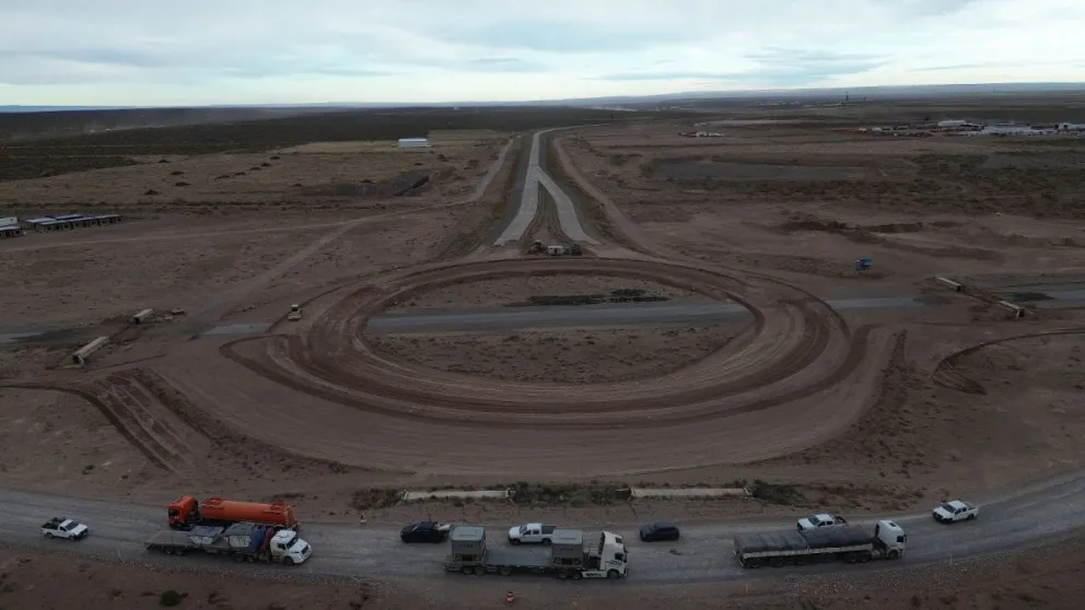 El bypass vial en Añelo registra un avance superior al 88 por ciento