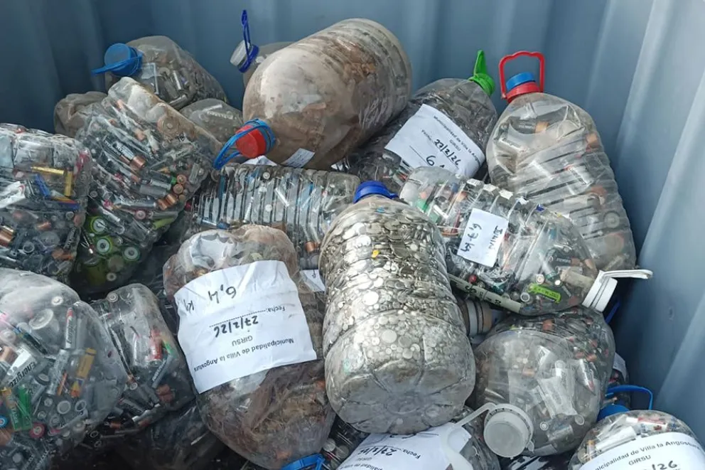 Recolectaron más de 2,5 toneladas de pilas usadas en la provincia