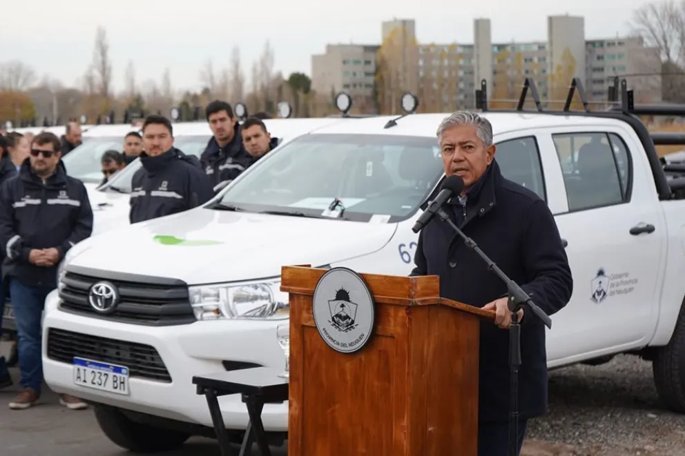 El EPEN incorporó 60 camionetas para mejorar el servicio en toda la provincia