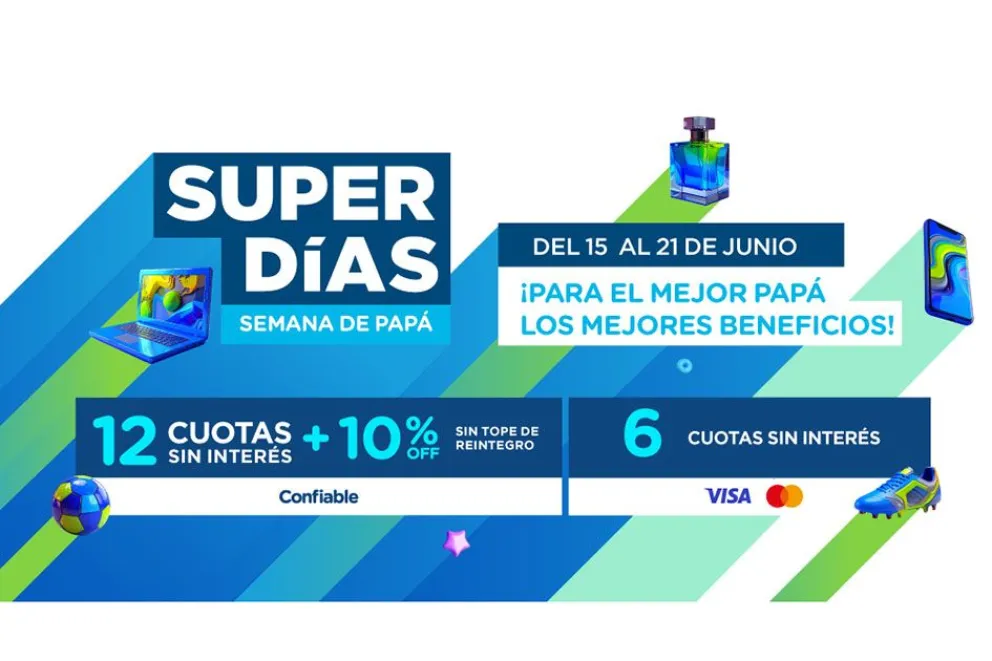 Cuotas sin interés y descuentos por el Día del Padre con tarjetas BPN