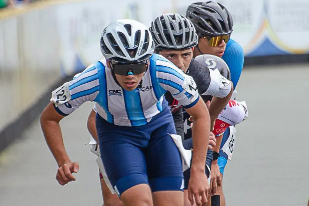 Franco Carrasco sum&oacute; una medalla de plata para la Selecci&oacute;n Argentina en el Panamericano de pat&iacute;n