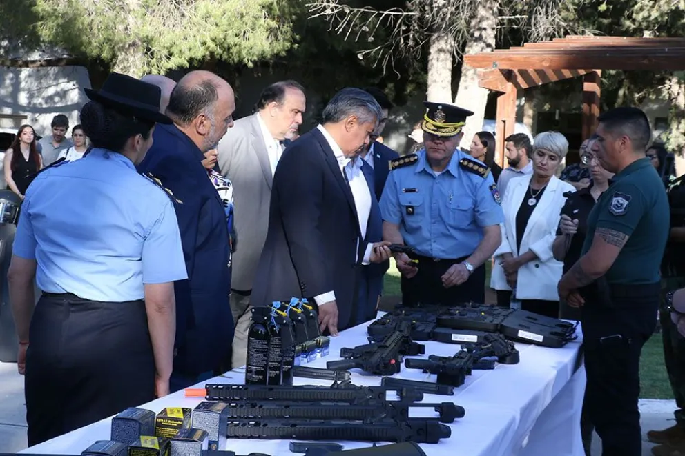 Figueroa presentó el plan estratégico de gobierno con una fuerte inversión en seguridad