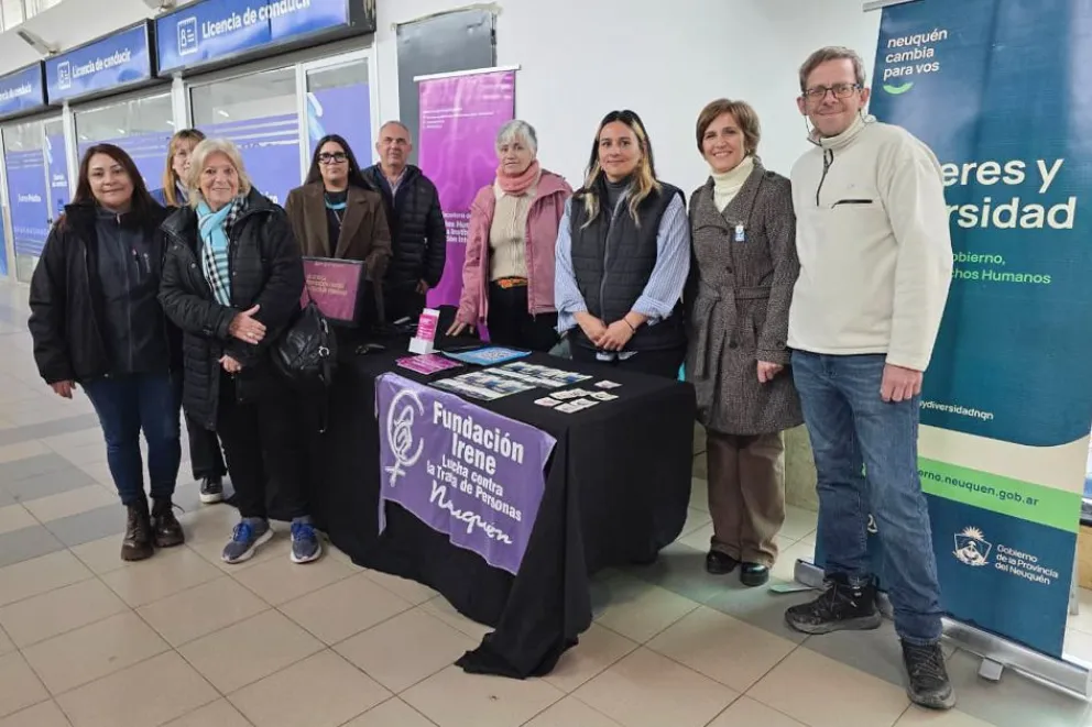 En el Día Mundial contra la Trata de Personas, Neuquén realizó actividades de concientización y visibilización