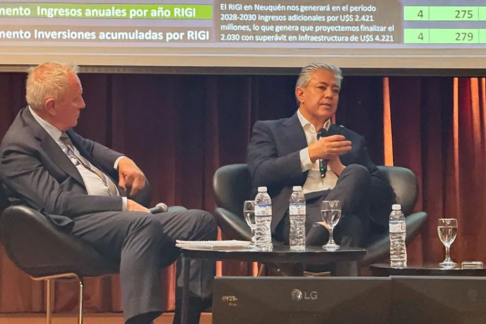 Figueroa defendió el RIGI y explicó el éxito del modelo neuquino