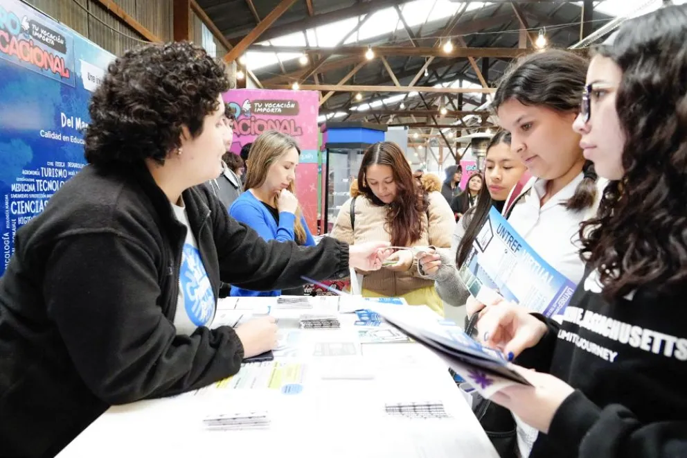 Más de 4000 jóvenes participaron de la Expovocacional en Zapala