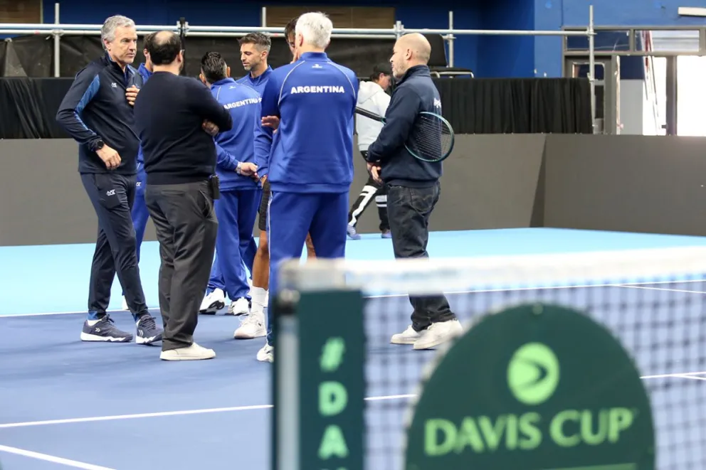 El Ruca Che ya está listo para disfrutar de la Copa Davis