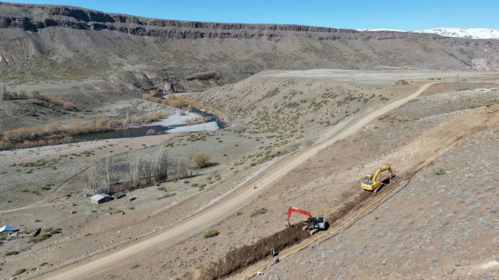 Plan Gas: la obra en el norte neuquino entra en una nueva etapa de ejecución