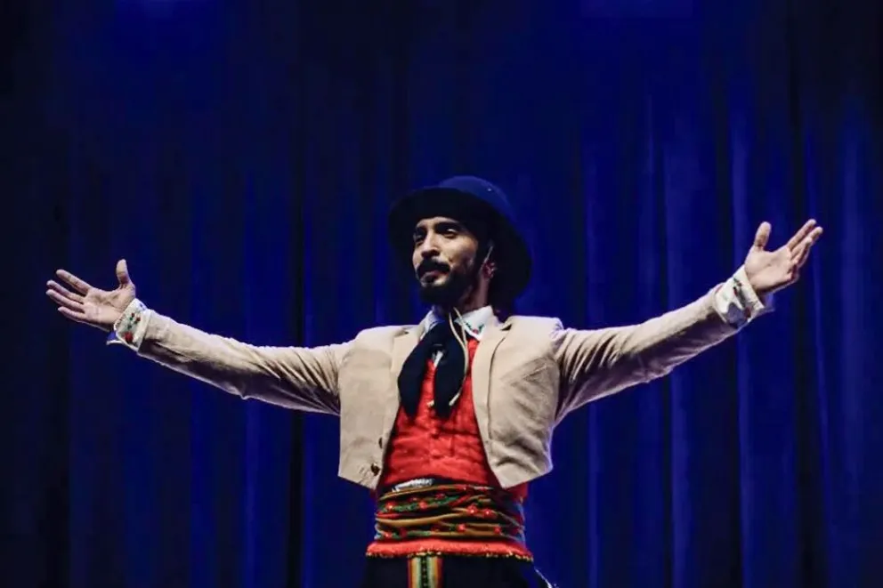 Máximo Ramírez, el malambista que lleva la bandera provincial al mundo